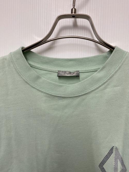 Dior（ディオール）Dior (ディオール) ダイヤモンドロゴTシャツ ミントグリーン サイズ:Mの古着・服飾アイテム