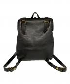 Herzヘルツ）の古着「レザーバッグ」｜ブラック