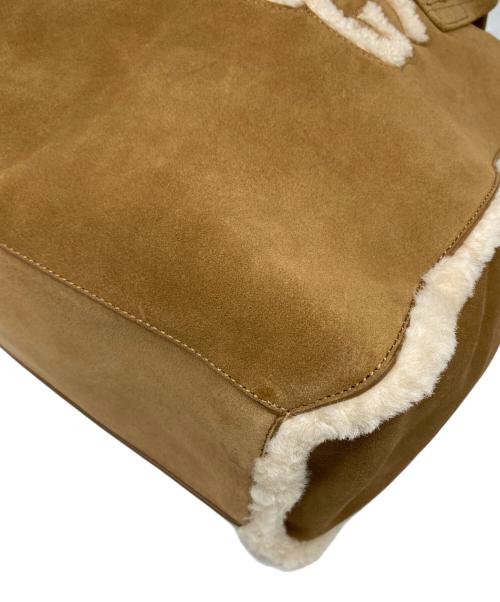 UGG（アグ）UGG (アグ) Alina E/W Tote Sheepskin ブラウンの古着・服飾アイテム