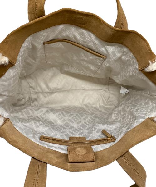 UGG（アグ）UGG (アグ) Alina E/W Tote Sheepskin ブラウンの古着・服飾アイテム