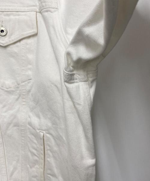 CITYSHOP（シティショップ）CITYSHOP (シティショップ) デニムジャケット ホワイト サイズ:Freeの古着・服飾アイテム