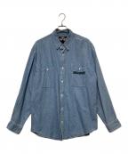 HARLEY-DAVIDSONハーレーダビッドソン）の古着「デニムシャツ」｜インディゴ