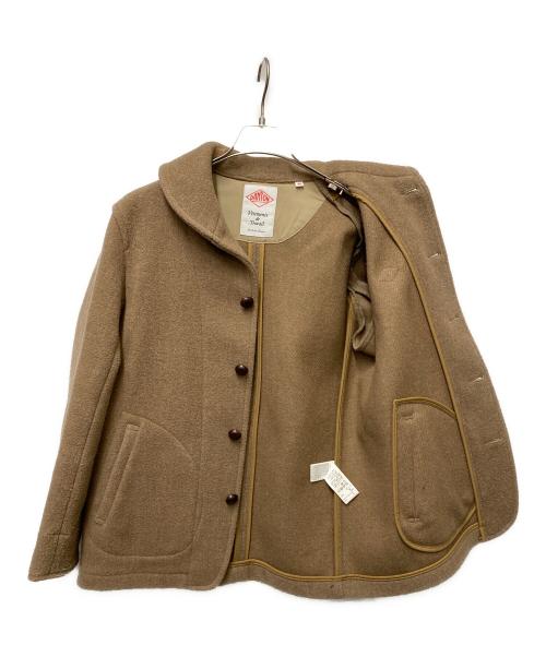 DANTON（ダントン）DANTON (ダントン) ウールモッサジャケット ブラウン サイズ:Lの古着・服飾アイテム
