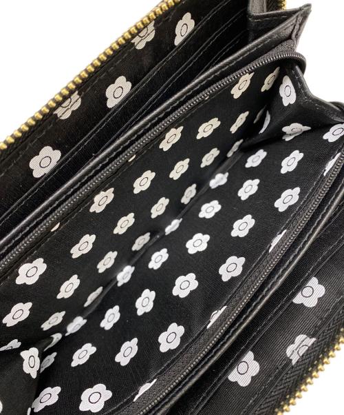 MARY QUANT（マリークヮント）MARY QUANT (マリークヮント) 長財布 ブラックの古着・服飾アイテム