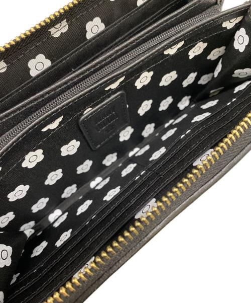 MARY QUANT（マリークヮント）MARY QUANT (マリークヮント) 長財布 ブラックの古着・服飾アイテム