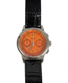 CORNICHE（コーニッシュ）の古着「クロノグラフ」｜オレンジ