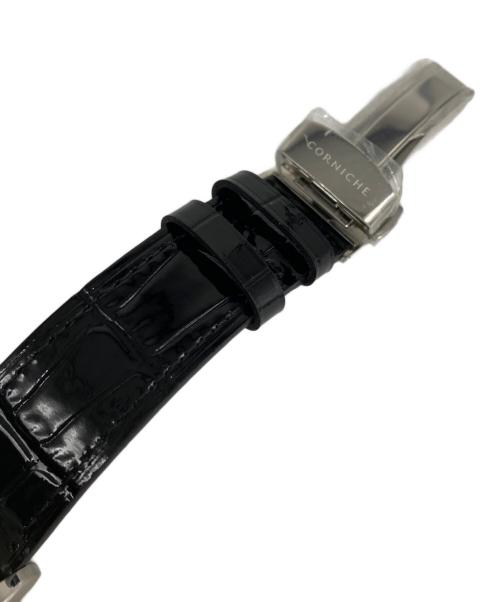 CORNICHE（コーニッシュ）CORNICHE (コーニッシュ) クロノグラフ オレンジの古着・服飾アイテム