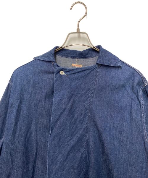 KAPITAL（キャピタル）KAPITAL (キャピタル) デニムシャツ インディゴ サイズ:Mの古着・服飾アイテム