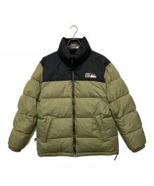 FIRST DOWN（ファーストダウン）の古着「リバーシブルダウンジャケット」｜ブラック×グリーン