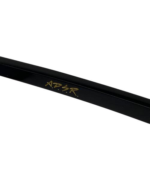 A.D.S.R.（エーディーエスアール）A.D.S.R. (エーディーエスアール) サングラス ブラックの古着・服飾アイテム