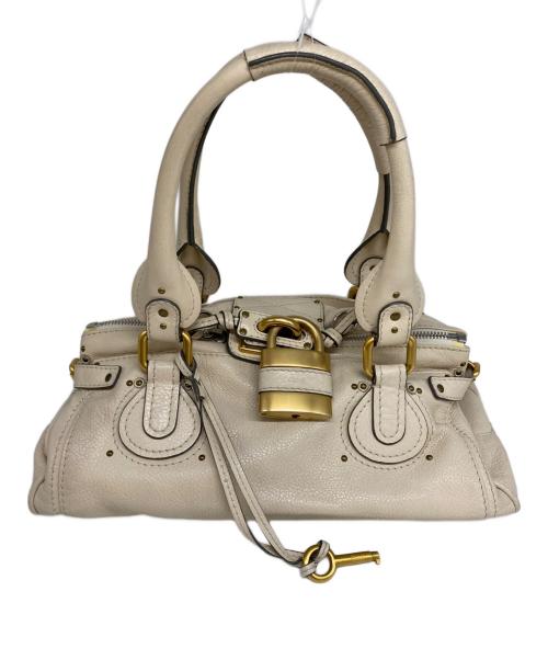 Chloe（クロエ）Chloe (クロエ) ハンドバッグ ベージュの古着・服飾アイテム