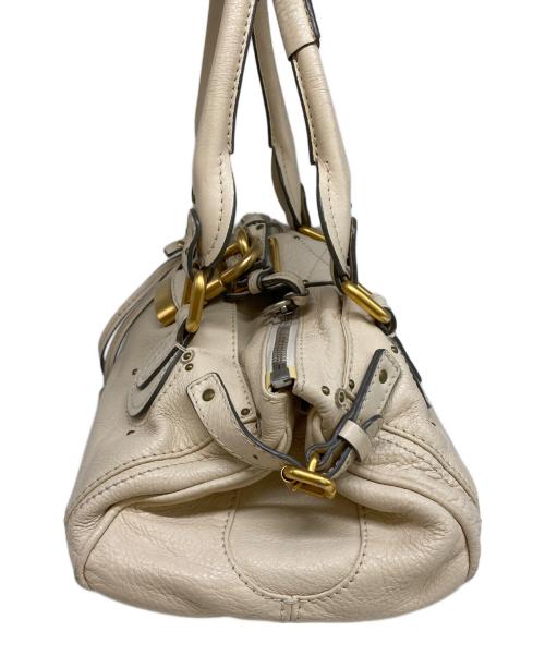 Chloe（クロエ）Chloe (クロエ) ハンドバッグ ベージュの古着・服飾アイテム