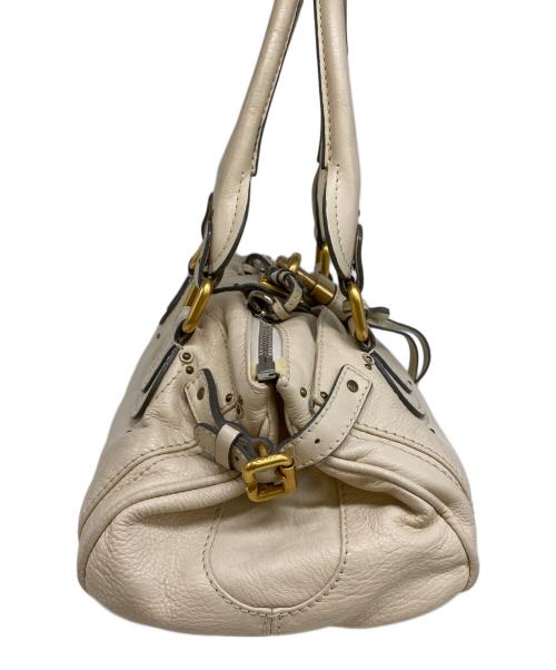 Chloe（クロエ）Chloe (クロエ) ハンドバッグ ベージュの古着・服飾アイテム