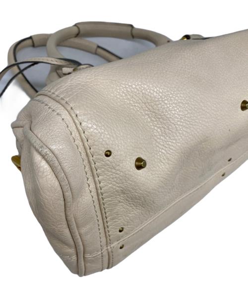 Chloe（クロエ）Chloe (クロエ) ハンドバッグ ベージュの古着・服飾アイテム