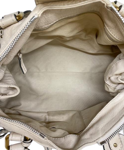 Chloe（クロエ）Chloe (クロエ) ハンドバッグ ベージュの古着・服飾アイテム