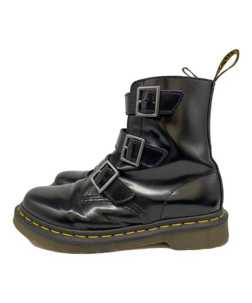 Dr.Martens（ドクターマーチン）Dr.Martens (ドクターマーチン) BLAKE BELT BOOTS ブラック サイズ:25.0の古着・服飾アイテム
