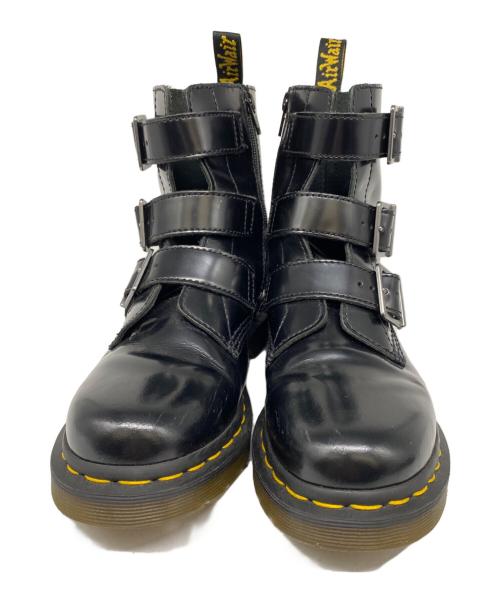 Dr.Martens（ドクターマーチン）Dr.Martens (ドクターマーチン) BLAKE BELT BOOTS ブラック サイズ:25.0の古着・服飾アイテム