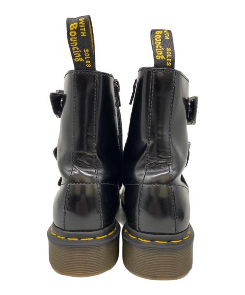 Dr.Martens（ドクターマーチン）Dr.Martens (ドクターマーチン) BLAKE BELT BOOTS ブラック サイズ:25.0の古着・服飾アイテム