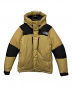 THE NORTH FACEザ ノース フェイス）の古着「ダウンジャケット」｜ベージュ×ブラック