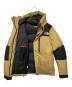 中古・古着 THE NORTH FACE (ザ ノース フェイス) ダウンジャケット ベージュ×ブラック サイズ:XL：30000円
