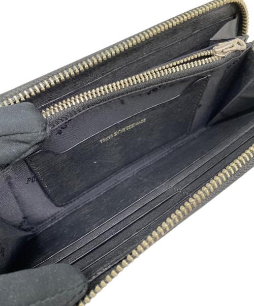 PORTER（ポーター）PORTER (ポーター) ラウンドファスナー財布 ブラックの古着・服飾アイテム