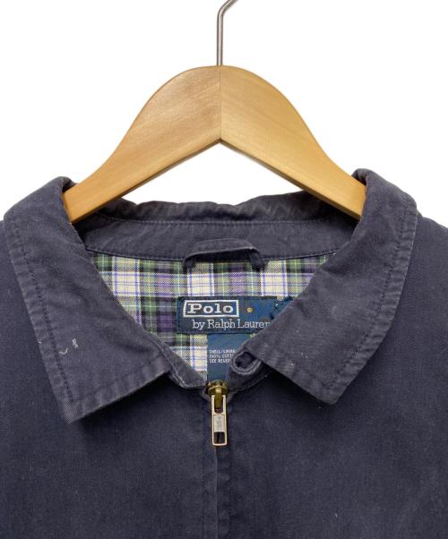 POLO BY RALPH LAUREN（ポロ バイ ラルフローレン）POLO BY RALPH LAUREN (ポロ バイ ラルフローレン) スイングトップ ネイビー サイズ:XXLの古着・服飾アイテム