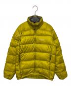 mont-bellモンベル）の古着「ダウンジャケット」｜イエロー