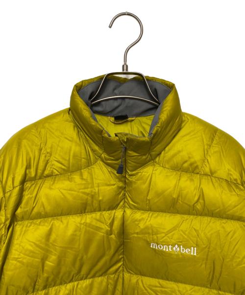 mont-bell（モンベル）mont-bell (モンベル) ダウンジャケット イエロー サイズ:Sの古着・服飾アイテム