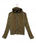 JIAN YEジェン イェ）の古着「ジップパーカー」｜イエロー