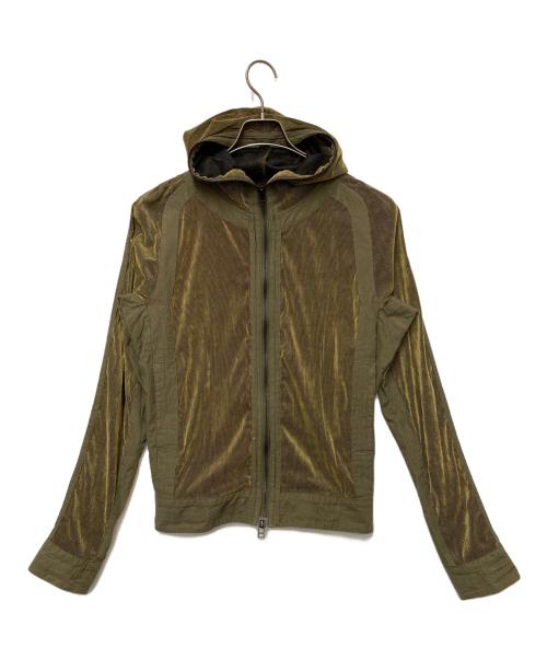 JIAN YE（ジェン イェ）JIAN YE (ジェン イェ) ジップパーカー イエロー サイズ:Freeの古着・服飾アイテム