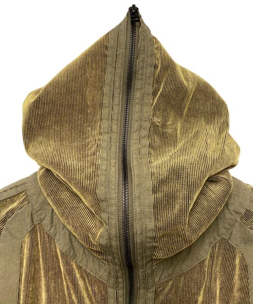 JIAN YE（ジェン イェ）JIAN YE (ジェン イェ) ジップパーカー イエロー サイズ:Freeの古着・服飾アイテム