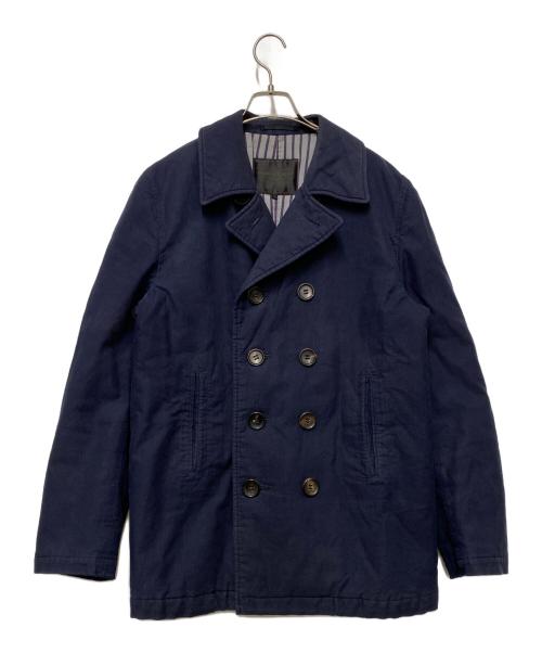COMME des GARCONS HOMME（コムデギャルソン オム）COMME des GARCONS HOMME (コムデギャルソン オム) コート ネイビー サイズ:Lの古着・服飾アイテム