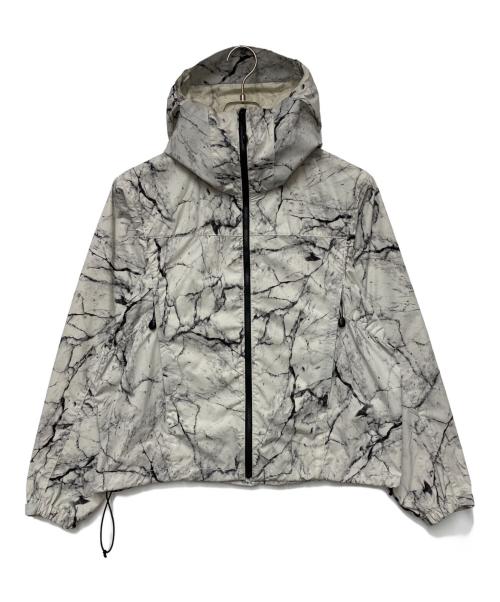 BEAMS（ビームス）BEAMS (ビームス) ナイロンジャケット グレー×ブラック サイズ:Sの古着・服飾アイテム