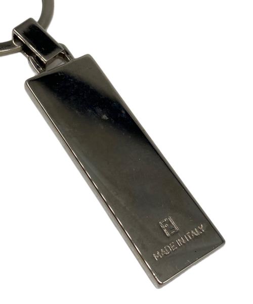 FENDI（フェンディ）FENDI (フェンディ) キーホルダー ブラック×シルバーの古着・服飾アイテム