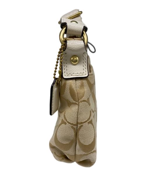 COACH（コーチ）COACH (コーチ) ショルダーバッグ ベージュの古着・服飾アイテム