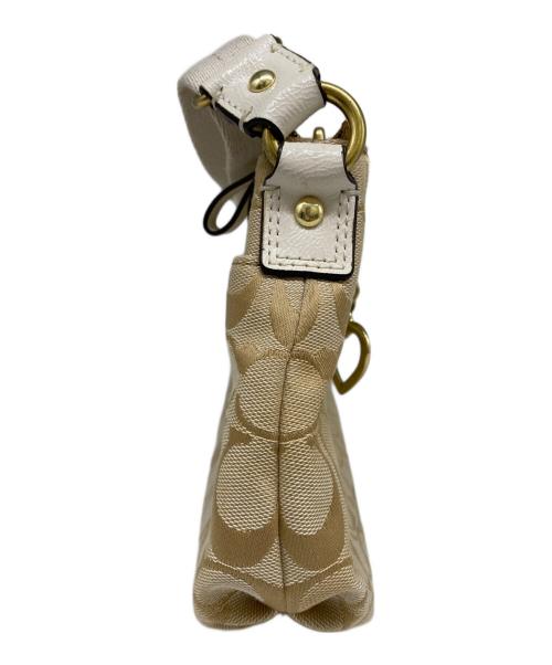 COACH（コーチ）COACH (コーチ) ショルダーバッグ ベージュの古着・服飾アイテム