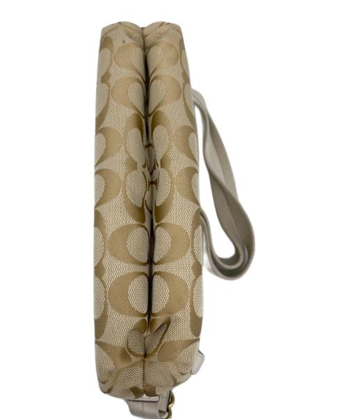 COACH（コーチ）COACH (コーチ) ショルダーバッグ ベージュの古着・服飾アイテム