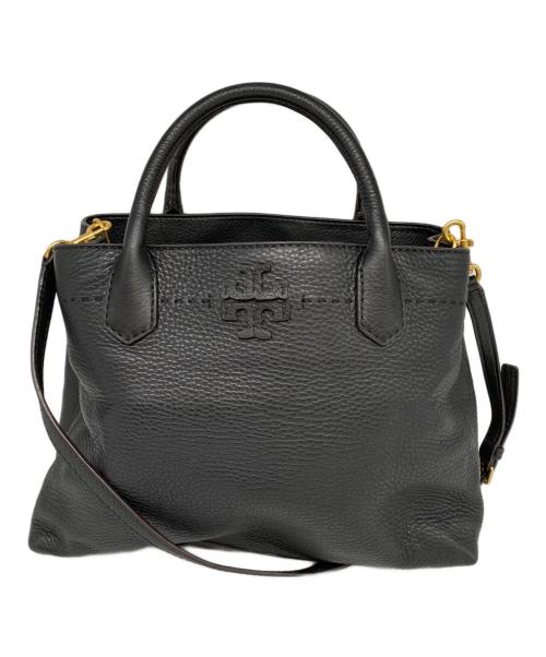 TORY BURCH（トリーバーチ）TORY BURCH (トリーバーチ) ハンドバッグ ブラックの古着・服飾アイテム