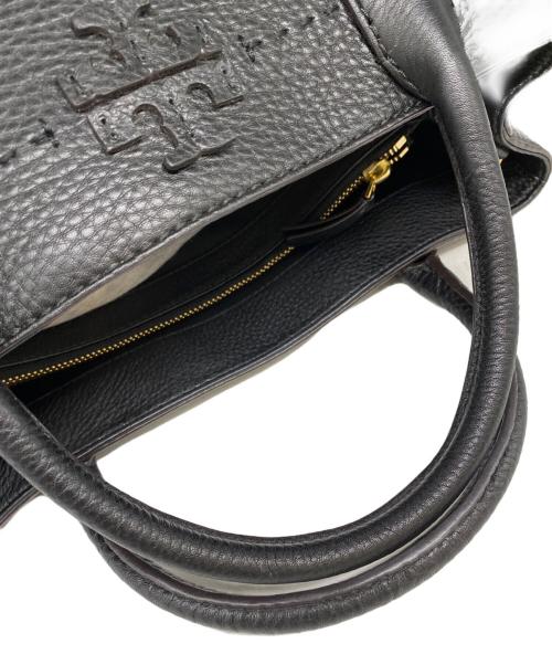 TORY BURCH（トリーバーチ）TORY BURCH (トリーバーチ) ハンドバッグ ブラックの古着・服飾アイテム