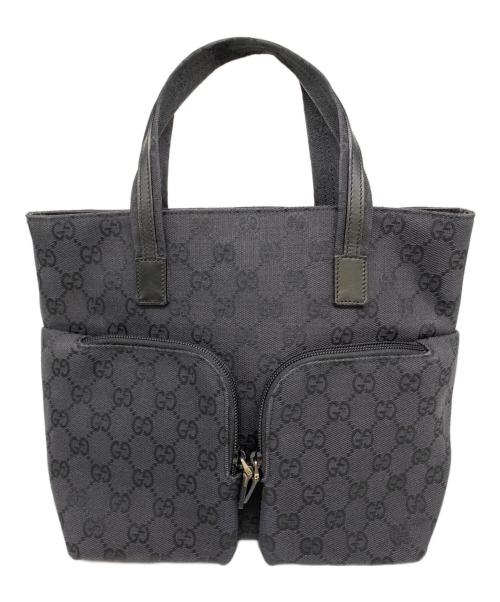 GUCCI（グッチ）GUCCI (グッチ) トートバッグ ブラックの古着・服飾アイテム