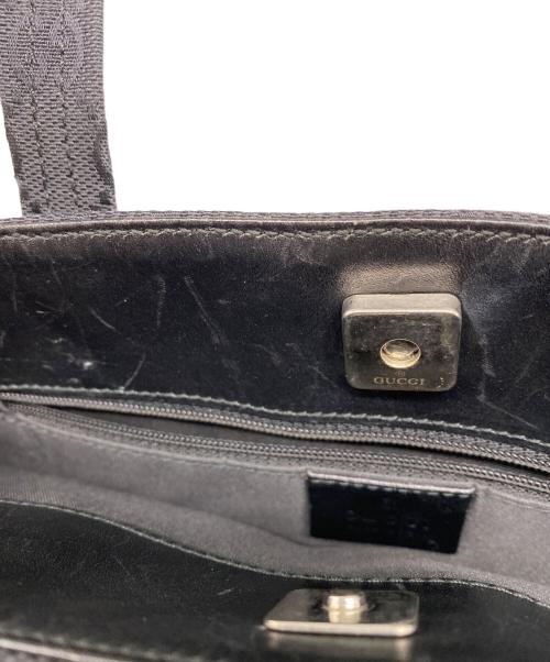 GUCCI（グッチ）GUCCI (グッチ) トートバッグ ブラックの古着・服飾アイテム