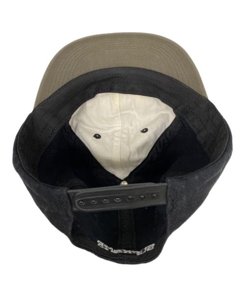 SUPREME（シュプリーム）SUPREME (シュプリーム) キャップ ブラック×カーキの古着・服飾アイテム