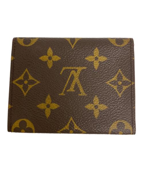 LOUIS VUITTON（ルイ ヴィトン）LOUIS VUITTON (ルイ ヴィトン) カードケース ブラウンの古着・服飾アイテム
