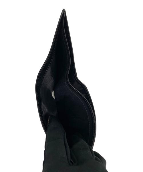 PRADA（プラダ）PRADA (プラダ) 2つ折り財布 ブラックの古着・服飾アイテム