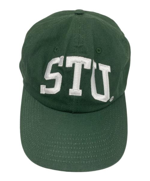 stussy（ステューシー）stussy (ステューシー) キャップ グリーンの古着・服飾アイテム