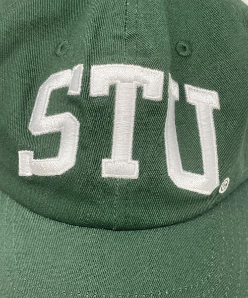 stussy（ステューシー）stussy (ステューシー) キャップ グリーンの古着・服飾アイテム