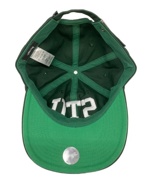 stussy（ステューシー）stussy (ステューシー) キャップ グリーンの古着・服飾アイテム