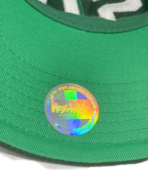 stussy（ステューシー）stussy (ステューシー) キャップ グリーンの古着・服飾アイテム