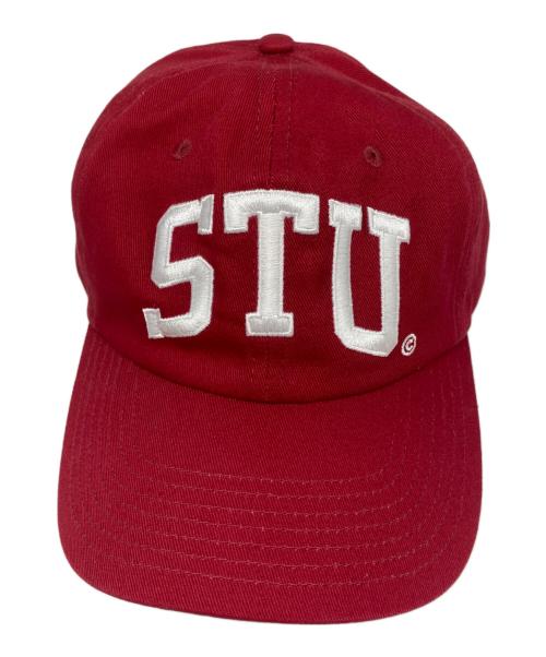 stussy（ステューシー）stussy (ステューシー) キャップ レッドの古着・服飾アイテム