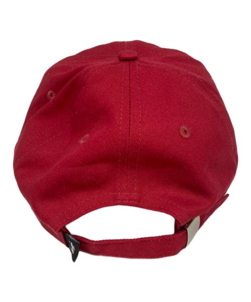 stussy（ステューシー）stussy (ステューシー) キャップ レッドの古着・服飾アイテム
